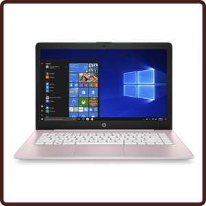 HP Stream Rose Pink Intel Celeron N4000 4GB RAM Laptop (Renewed)